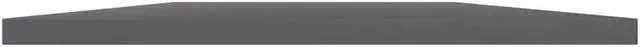 Alt view image 3 of 10 - vidaXL Bookshelf Boards Wall Shelving Unit 4 Pcs High Gloss Gray Engineered Wood