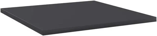 Alt view image 2 of 13 - vidaXL Floating Shelf Wall Mounted Bookshelf Board 8 Pcs Gray Engineered Wood