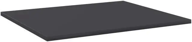 Alt view image 2 of 11 - vidaXL Floating Shelf Wall Mounted Bookshelf Board 8 Pcs Gray Engineered Wood