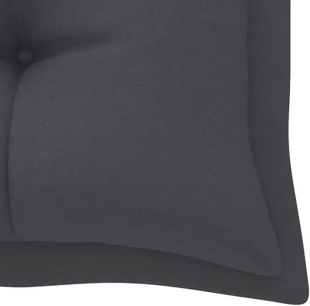 Alt view image 4 of 15 - vidaXL Bench Cushion Water Repellent Seat Cushion Anthracite Oxford Fabric