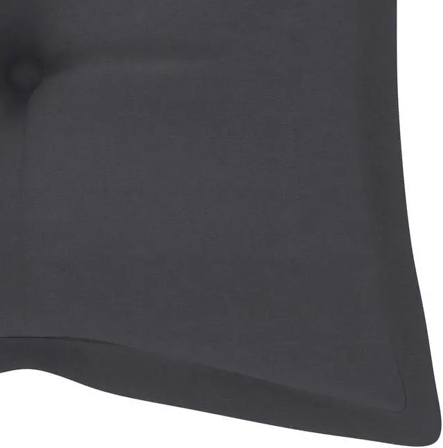 Alt view image 4 of 15 - vidaXL Bench Cushion Water Repellent Seat Cushion Anthracite Oxford Fabric
