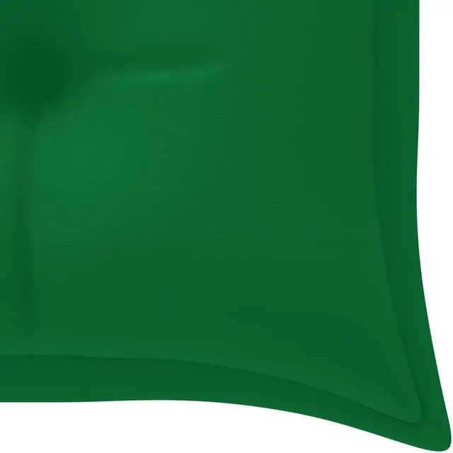 Alt view image 4 of 13 - vidaXL Bench Cushion Outdoor Water Repellent Bench Cushion Green Oxford Fabric