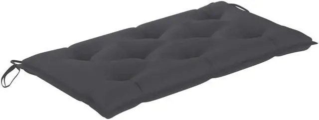 Alt view image 2 of 13 - vidaXL Bench Cushion Water Repellent Seat Cushion Anthracite Oxford Fabric