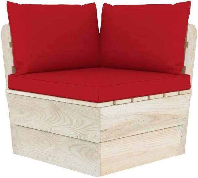 Main image of vidaXL Chair Cushion Outdoor Patio Pallet Seat Cushion Sofa Pad Gray Fabric