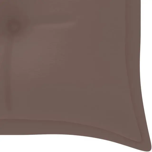 Alt view image 4 of 10 - vidaXL Bench Cushion Outdoor Water Repellent Bench Cushion Taupe Oxford Fabric