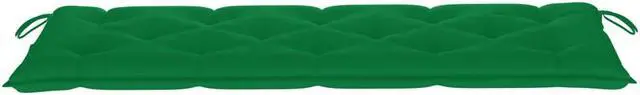 Alt view image 3 of 13 - vidaXL Bench Cushion Outdoor Water Repellent Bench Cushion Green Oxford Fabric
