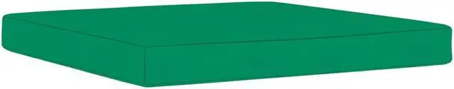 Alt view image 2 of 14 - vidaXL Chair Cushion Outdoor Patio Pallet Cushion Seat Pad Green Oxford Fabric