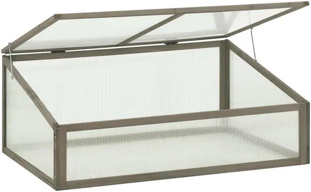 Alt view image 4 of 13 - vidaXL Greenhouse Outdoor Grow House Green House for Plant Growing Firwood