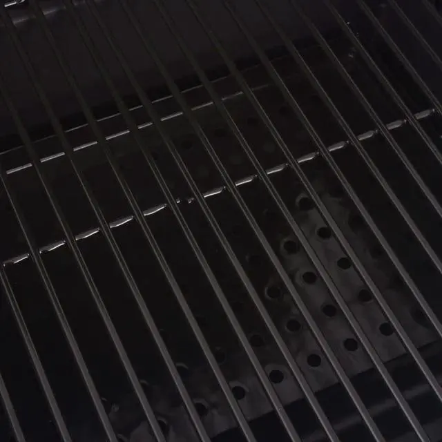 Alt view image 2 of 10 - vidaXL Charcoal Smoker Charcoal Grill Barbecue Grill with Bottom Shelf Black