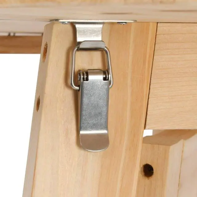 Alt view image 5 of 14 - vidaXL Solid Fir Wood Foldable Bar Table Bistro Stand Pub Breakfast Table