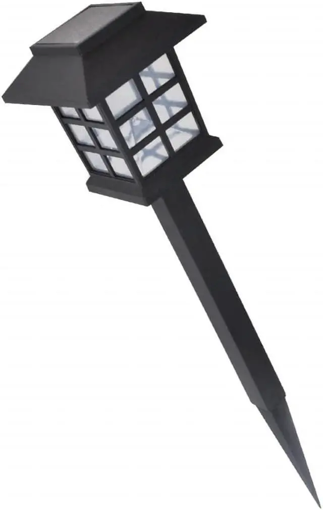 Alt view image 3 of 12 - vidaXL Garden Lamp Outdoor Light Solar Lamp Patio Spot Light 12 pcs with Spike
