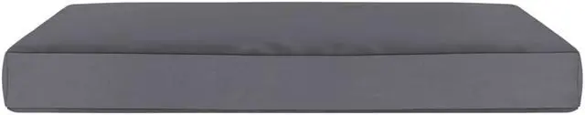 Alt view image 8 of 20 - vidaXL Chair Cushion Outdoor Pallet Cushion Seat Pad Anthracite Oxford Fabric