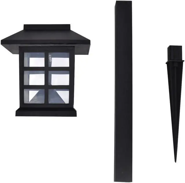 Alt view image 4 of 12 - vidaXL Garden Lamp Outdoor Light Solar Lamp Patio Spot Light 12 pcs with Spike