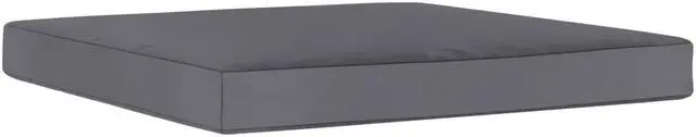 Alt view image 7 of 20 - vidaXL Chair Cushion Outdoor Pallet Cushion Seat Pad Anthracite Oxford Fabric