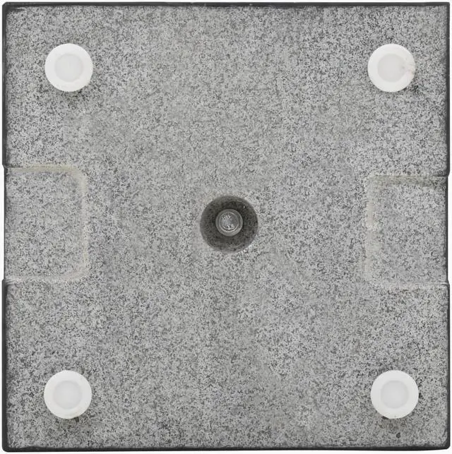 Alt view image 2 of 14 - vidaXL Umbrella Base Patio Parasol Stand for Poles of 1.5"/1.9" Granite 44.1 lb