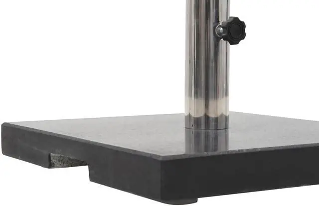 Alt view image 4 of 14 - vidaXL Umbrella Base Patio Parasol Stand for Poles of 1.5"/1.9" Granite 44.1 lb