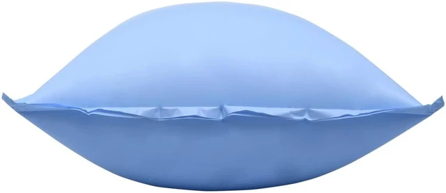 Alt view image 3 of 14 - vidaXL Pool Pillows for Winter Inflatable Pool Air Pillows 2 Pcs Blue PVC