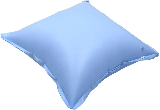Alt view image 2 of 14 - vidaXL Pool Pillows for Winter Inflatable Pool Air Pillows 2 Pcs Blue PVC