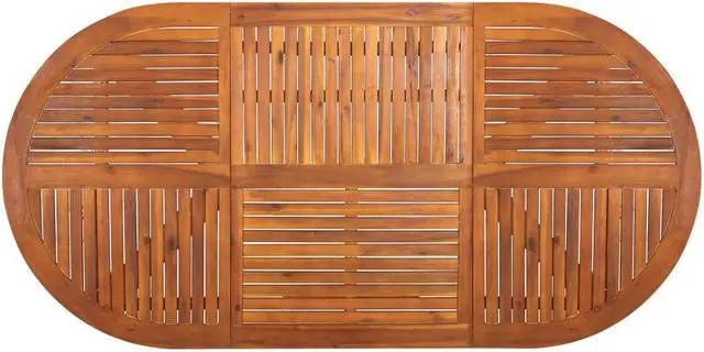 Alt view image 4 of 13 - vidaXL Outdoor Dining Table Garden Patio Table for Front Porch Solid Acacia Wood