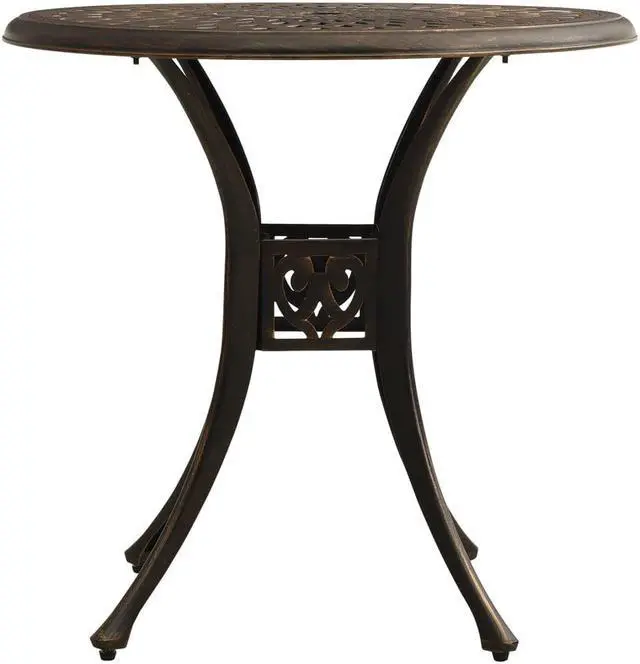 Alt view image 2 of 13 - vidaXL Patio Table Outdoor Dining Table Garden Porch Furniture Cast Aluminum