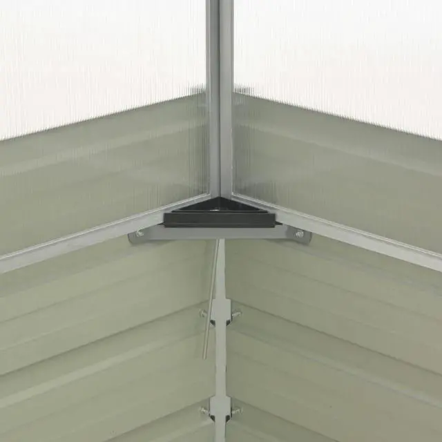 Alt view image 10 of 11 - vidaXL Planter Raised Flower Bed with Lining Patio Plant Box Solid Fir Wood