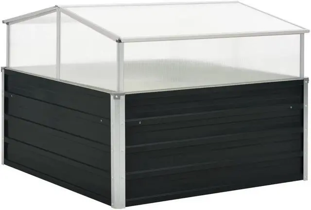 Main image of vidaXL Planter Raised Flower Bed with Lining Patio Plant Box Solid Fir Wood