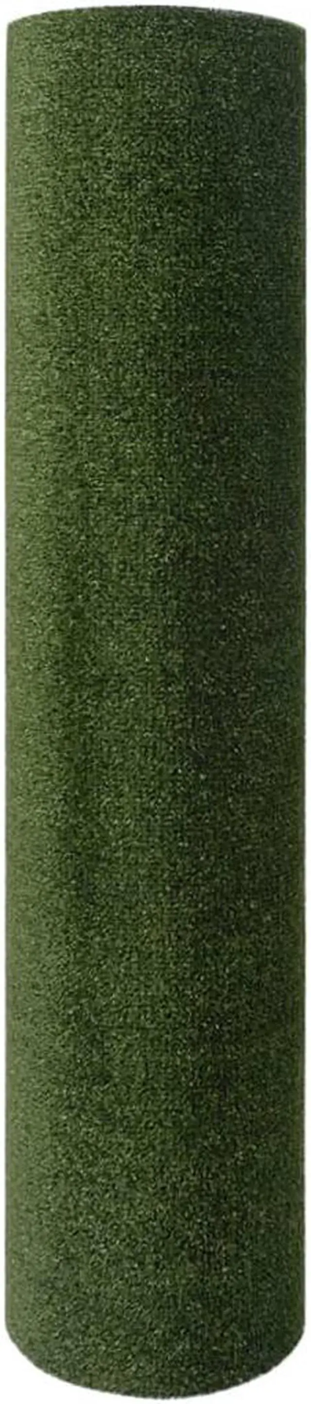 Alt view image 3 of 9 - vidaXL Artificial Grass Fake Grass Artificial Turf 4.9'x65.6'/0.3"-0.4" Green