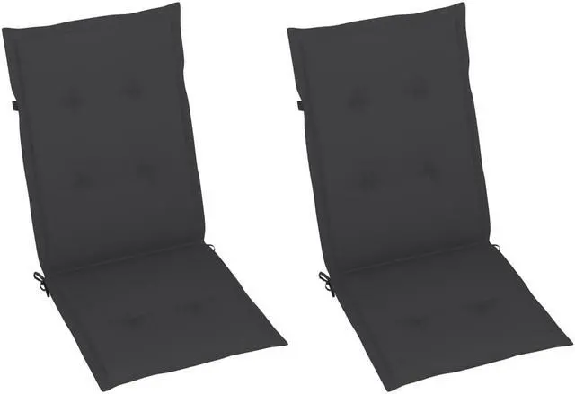 Alt view image 6 of 7 - vidaXL Rocking Chair Outdoor Rocking Chair with Cushions Solid Wood Acacia