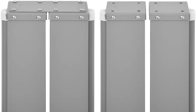 Alt view image 14 of 15 - vidaXL Retractable Side Awning Folding Privacy Screen 55.1"x472.4" Anthracite