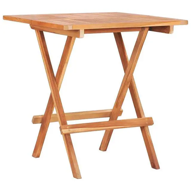 Alt view image 13 of 13 - vidaXL 3 Piece Bistro Set with Anthracite Cushions Solid Teak Wood