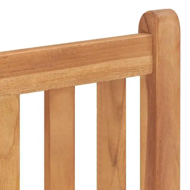 Alt view image 19 of 19 - vidaXL Garden Chairs 2 pcs Solid Teak Wood