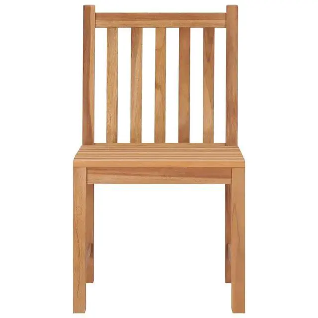 Alt view image 16 of 19 - vidaXL Garden Chairs 2 pcs Solid Teak Wood