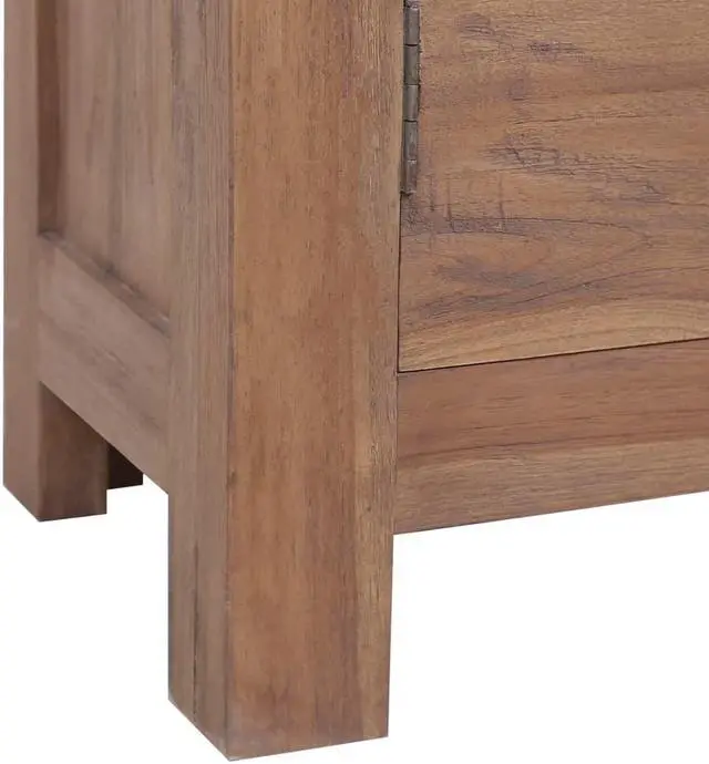 Alt view image 7 of 13 - vidaXL Sideboard Console Table with 2 Drawers and 2 Doors Solid Wood Teak