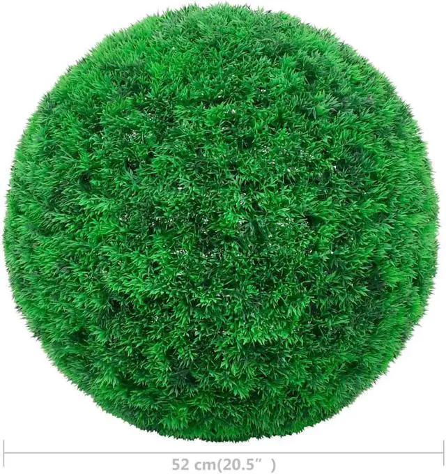 Alt view image 7 of 10 - vidaXL Artificial Boxwood Balls 2 pcs 20.5"