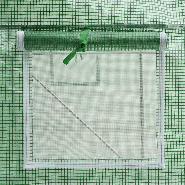 Alt view image 3 of 11 - vidaXL Greenhouse Wood 39.4" Cold Frame Green House Garden Warm Mini Planter
