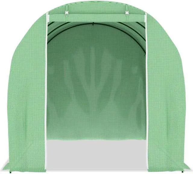 Alt view image 6 of 13 - vidaXL Greenhouse Outdoor Grow House Green House for Plant Growing Gardening