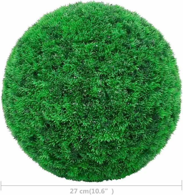 Alt view image 4 of 11 - vidaXL Artificial Boxwood Balls 2 pcs 10.6"