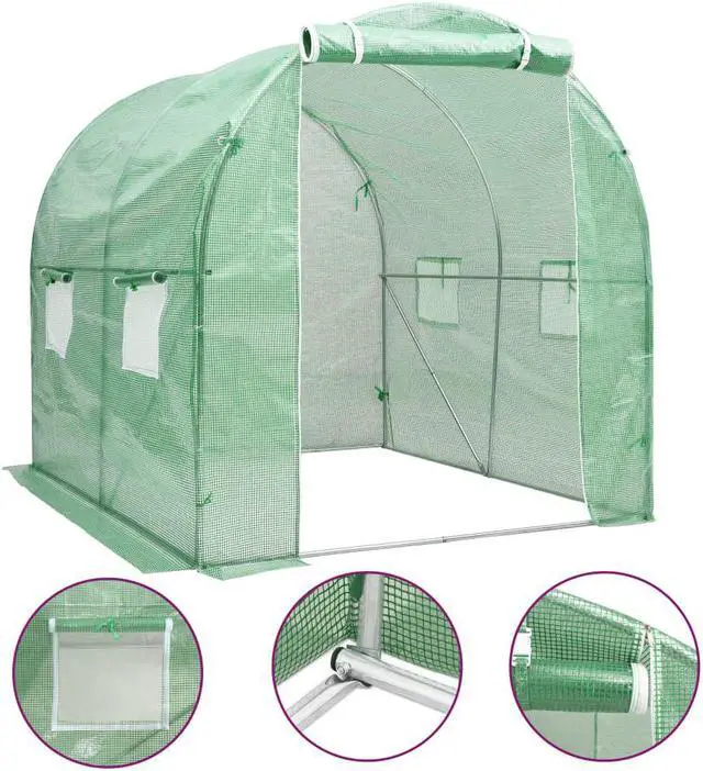 Main image of vidaXL Greenhouse Outdoor Grow House Green House for Plant Growing Gardening