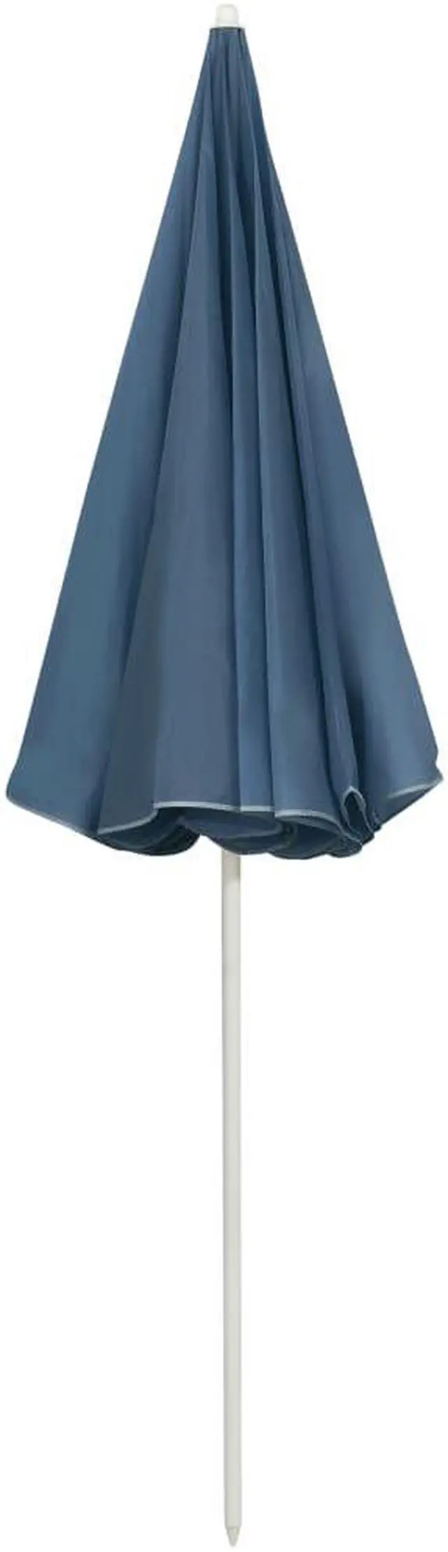 Alt view image 4 of 14 - vidaXL Garden Parasol with Metal Pole 390 cm Terracotta