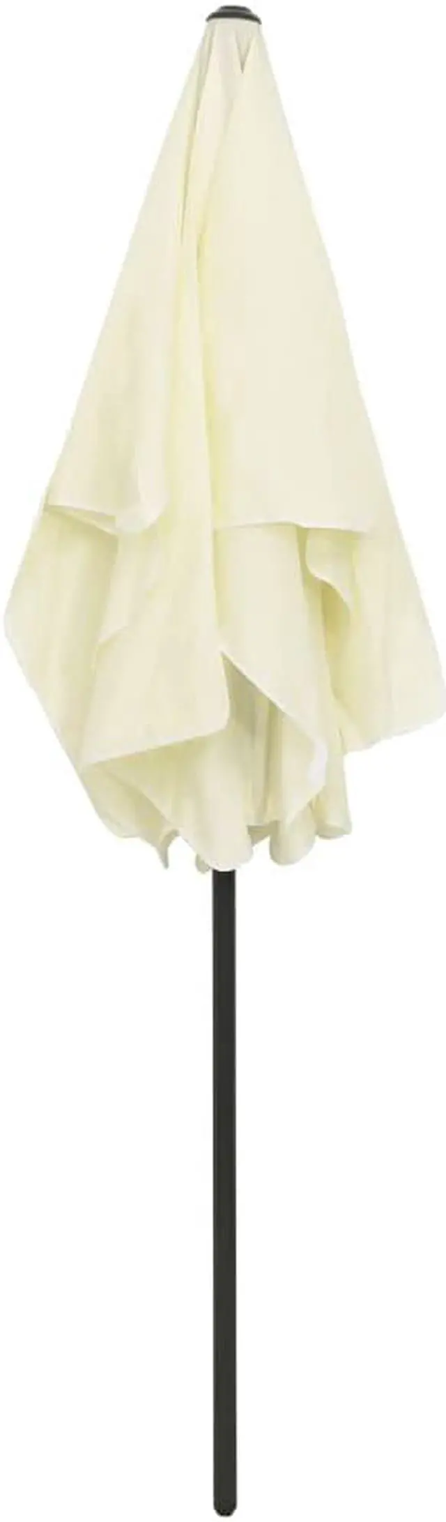 Alt view image 8 of 13 - vidaXL Garden Parasol with LED Lights&Aluminium Pole 270 cm Anthracite