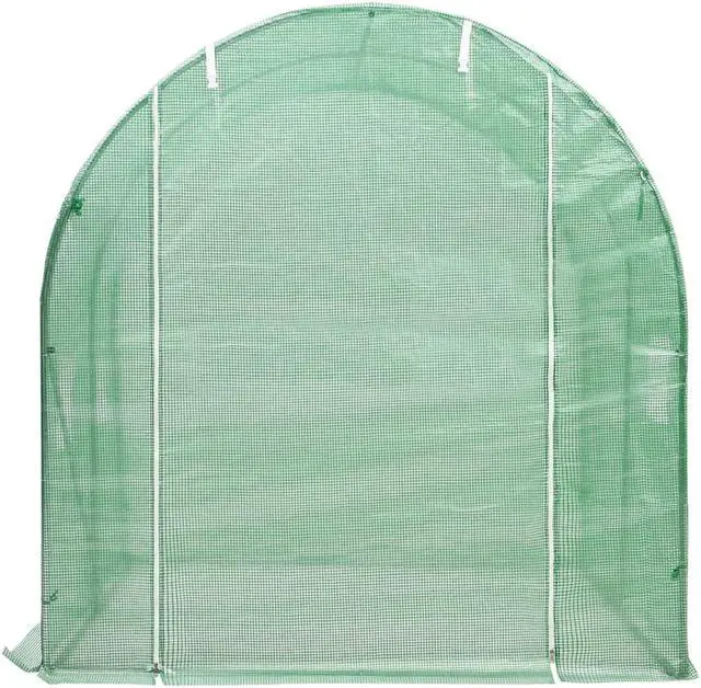 Alt view image 7 of 13 - vidaXL Greenhouse Outdoor Grow House Green House for Plant Growing Gardening