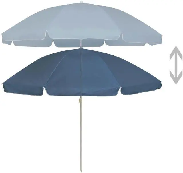 Alt view image 2 of 14 - vidaXL Garden Parasol with Metal Pole 390 cm Terracotta