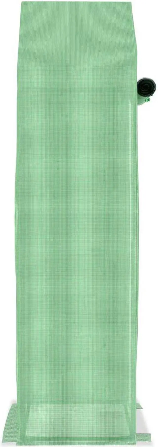 Alt view image 7 of 13 - vidaXL Greenhouse Grow House for Plant Green House with Steel Frame 5.4 ft²