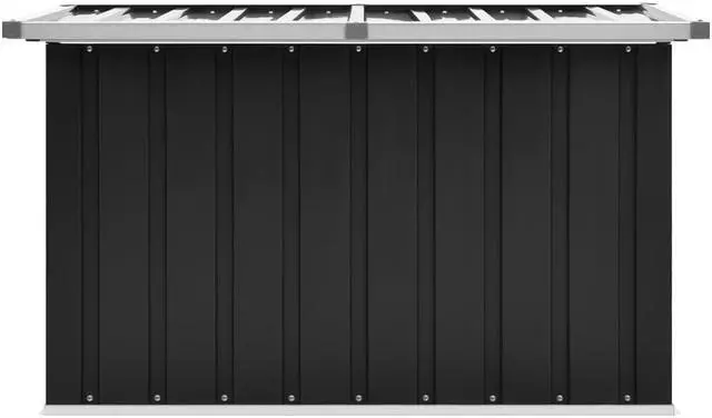 Alt view image 14 of 20 - vidaXL Outdoor Storage Box Deck Box with Lid Outdoor Patio Cabinet Anthracite