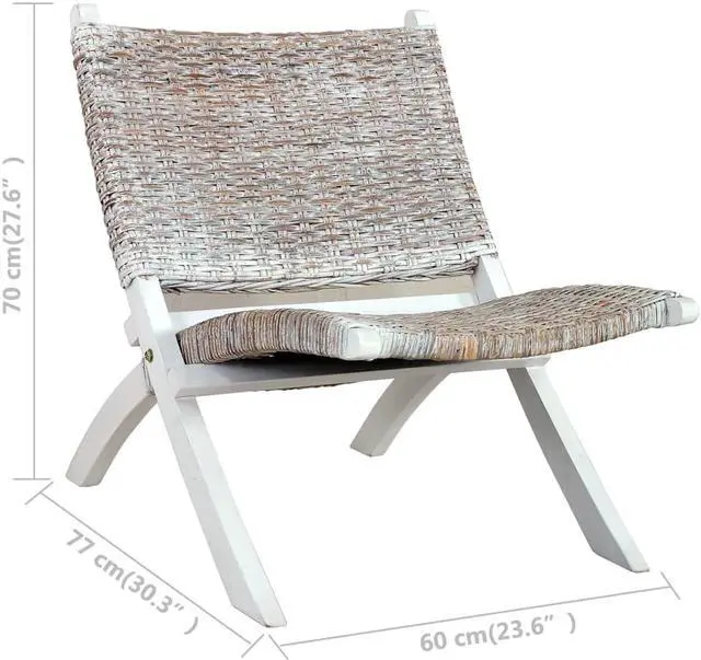 Alt view image 10 of 10 - vidaXL Tub Chair with Footstool Brown Faux Leather
