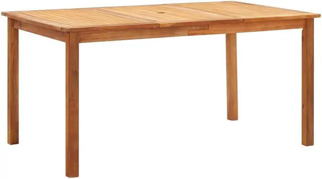Alt view image 2 of 7 - vidaXL Patio Furniture Set 4 Piece Sofa with Table Solid Acacia Wood Brown