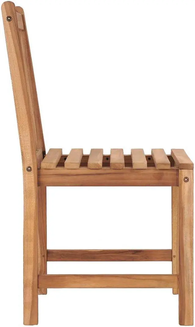 Alt view image 8 of 13 - vidaXL Garden Chairs 2 pcs with Cushions Solid Teak Wood