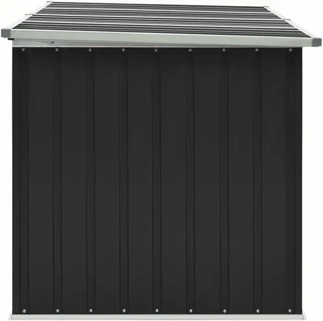 Alt view image 4 of 14 - vidaXL Outdoor Storage Box Deck Box with Lid Outdoor Patio Cabinet Anthracite