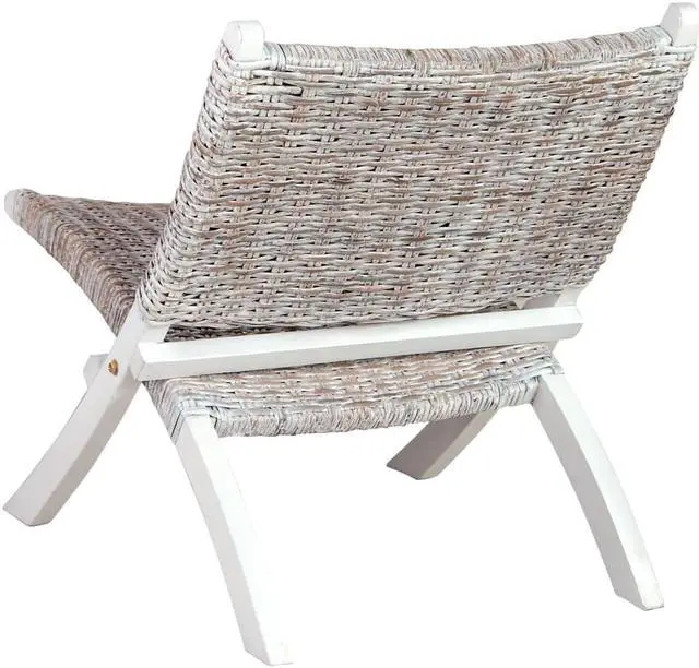 Alt view image 7 of 10 - vidaXL Tub Chair with Footstool Brown Faux Leather