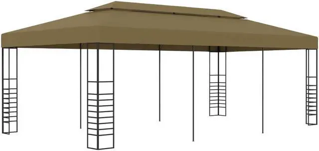 Main image of vidaXL Gazebo Pop up Canopy Party Tent Patio Pavilion with Roof Anthracite